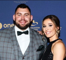 Konrad Bukowiecki, Natalia Kaczmarek, Warszawa, Bal Mistrzow Sportu 08.01.2022.