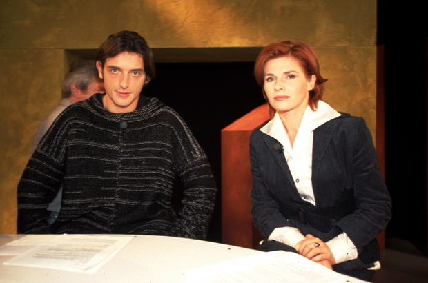 Adam Romanowski i Anna Maruszeczko