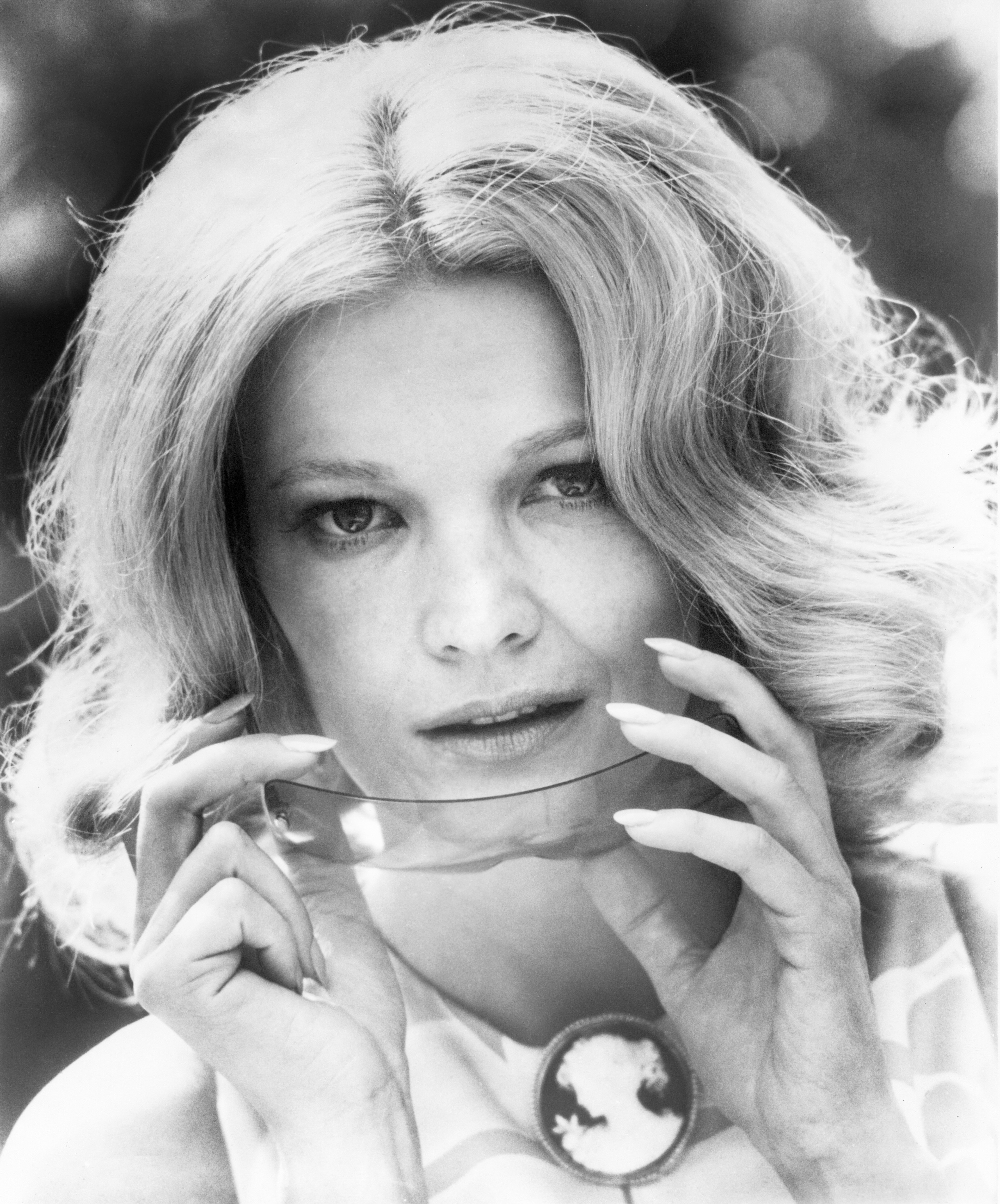 Gena Rowlands, Head and Shoulders Publicity Portrait for the Film, ""Minnie and Moskowitz"", Universal Pictures, 1971