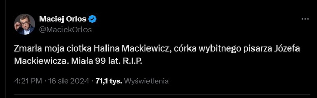 Maciej Orłoś