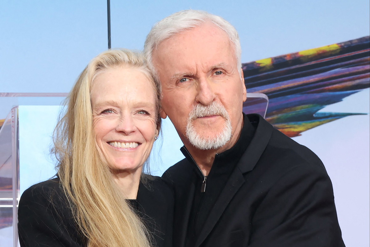 James Cameron And Jon Landau Hand And Footprint In Cement Ceremony - LA