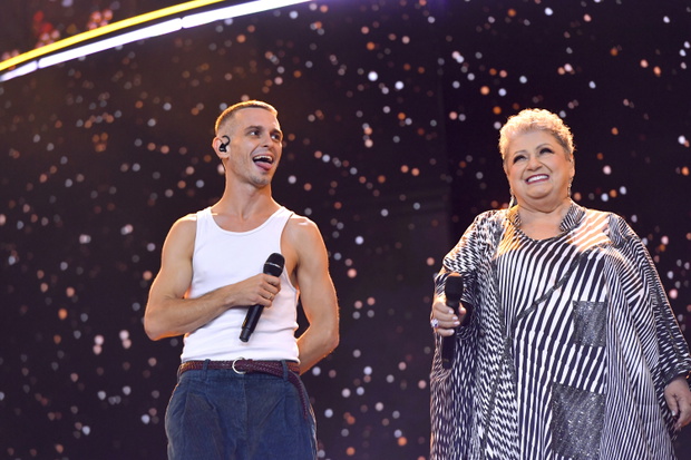 Na zdj.: Vito Bambino, Ewa Bem, Fot. Piętka Mieszko/AKPA