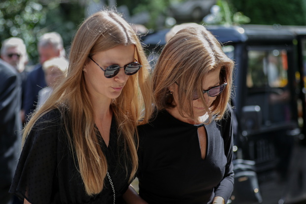 Sabina Smuda Malgorzata Drewniak-Smuda, 22.08.2024 Krakow Cmentarz Rakowicki - Pogrzeb Franciszka Smudy