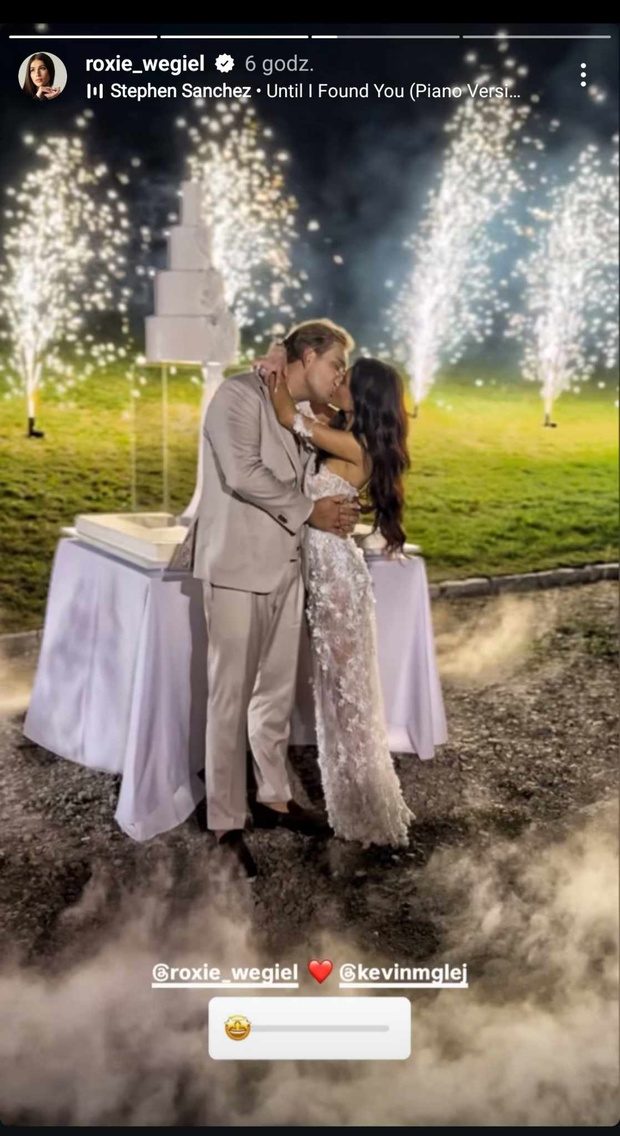 Roksana Węgiel i Kevin Mglej, ślub, wesele