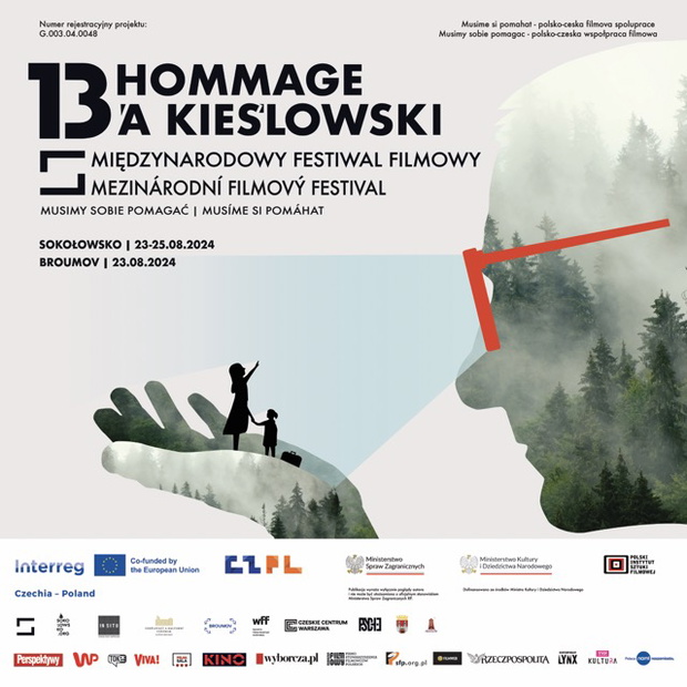 13. edycja festiwalu Hommage à Kieślowski, plakat