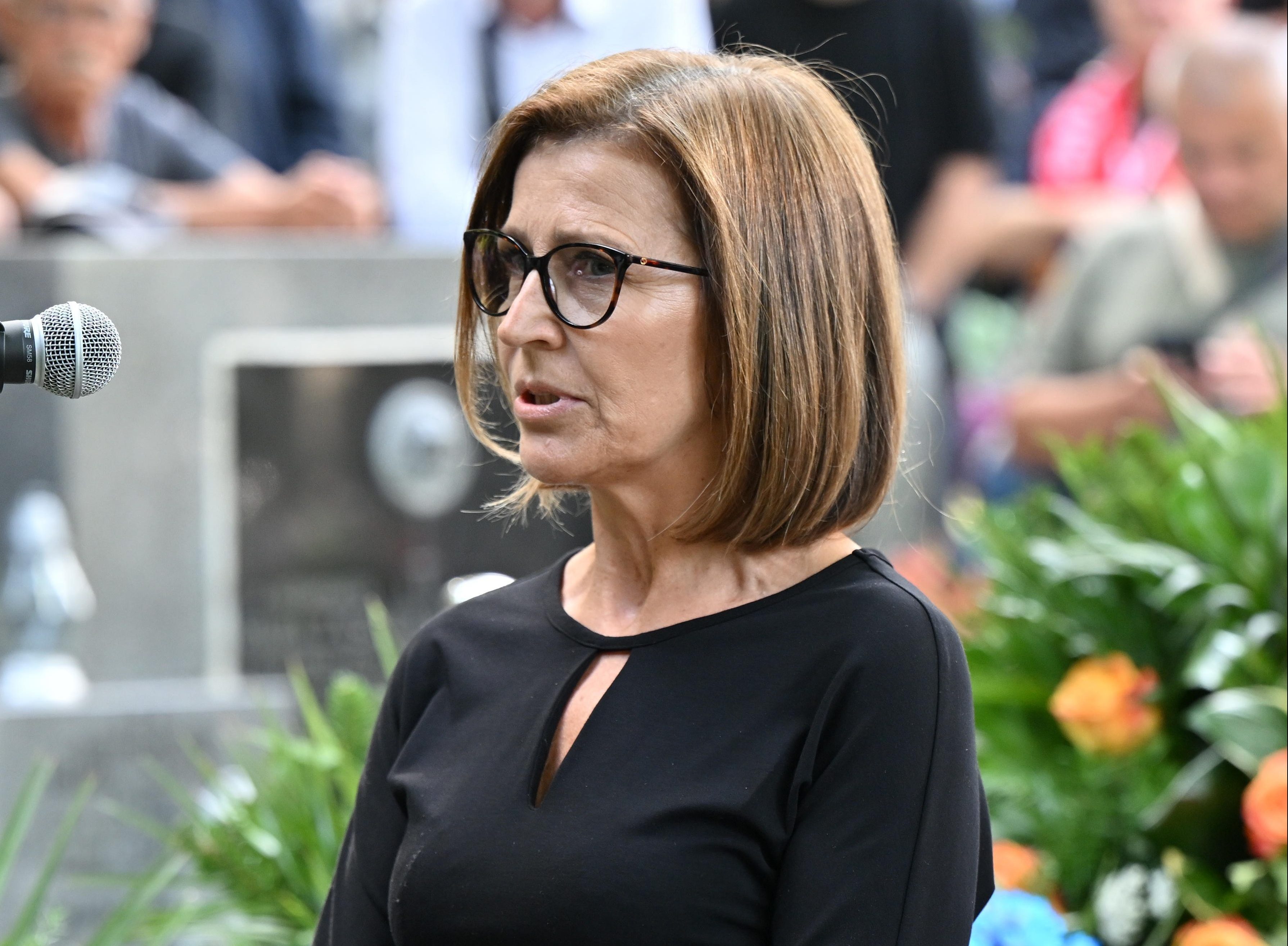 Małgorzata Drewniak-Smuda, Kraków 22.08.2024. Pogrzeb Franciszka Smudy