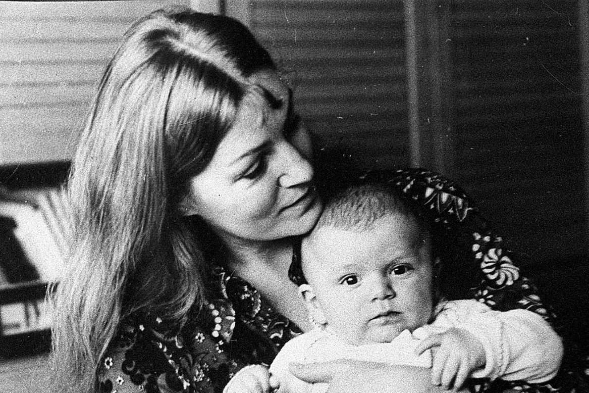Anna German, syn Zbigniew Tucholski junior, Warszawa, 1976 rok