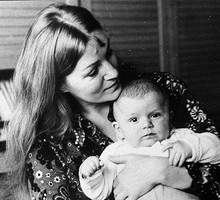 Anna German, syn Zbigniew Tucholski junior, Warszawa, 1976 rok