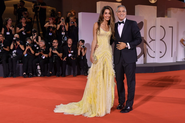 Amal Clooney, George Clooney, Festiwal Filmowy w Wenecji, 2024