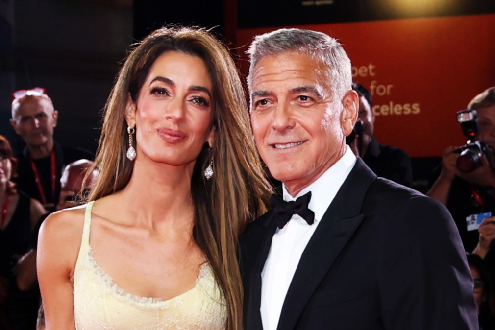 Amal Clooney, George Clooney, Festiwal Filmowy w Wenecji, 2024