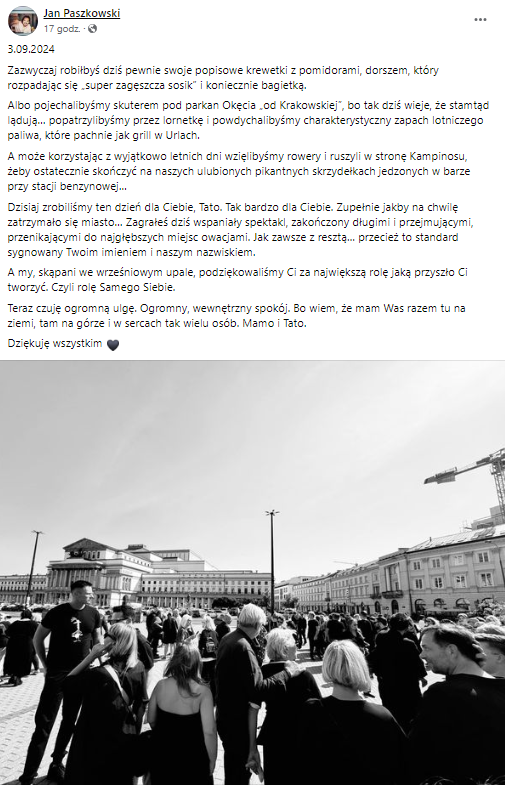 Janek Paszkowski Facebook