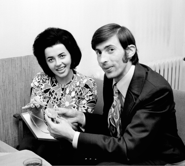 Kazimierz Deyna, Mariola Deyna, Warszawa, 1972.