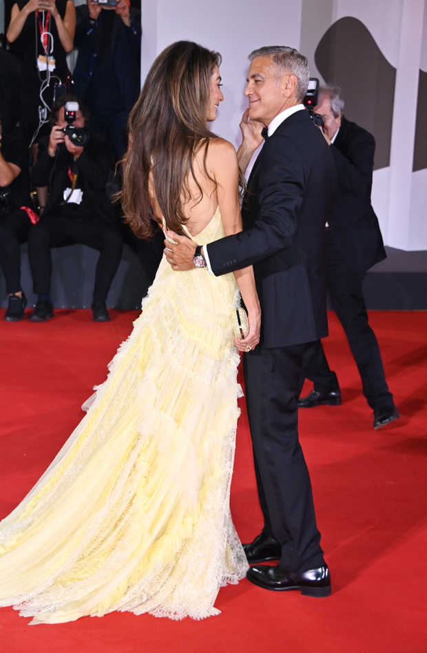 Amal Clooney, George Clooney, Festiwal Filmowy w Wenecji, 2024