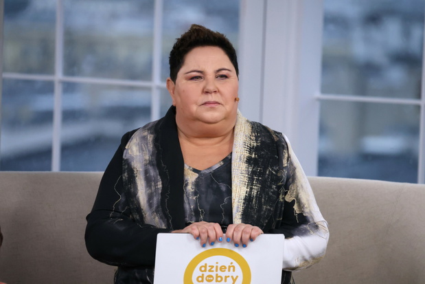 Dorota Wellman, Dzień Dobry TVN, Warszawa, 03.02.2024.