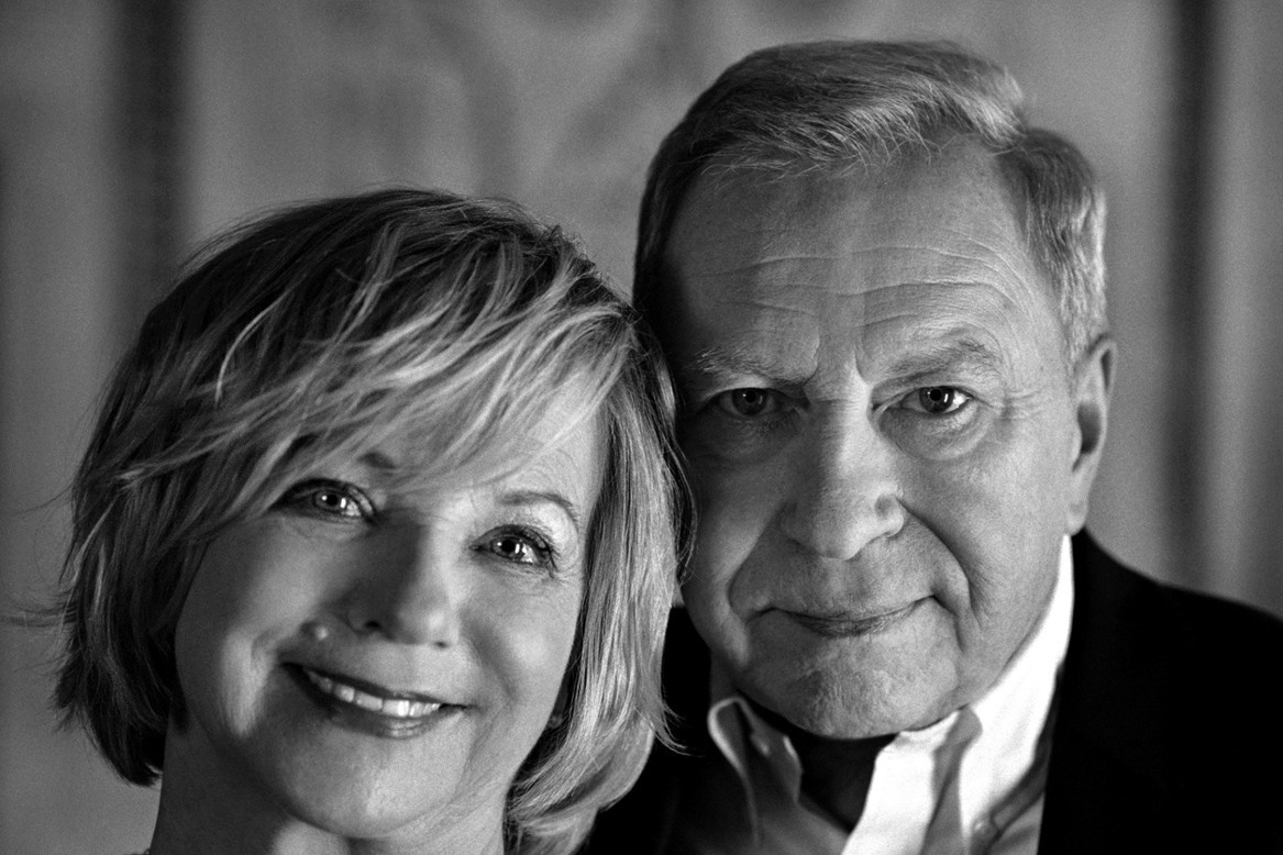 Barbara Stuhr, Jerzy Stuhr, VIVA! 25/2016, czarno-biały