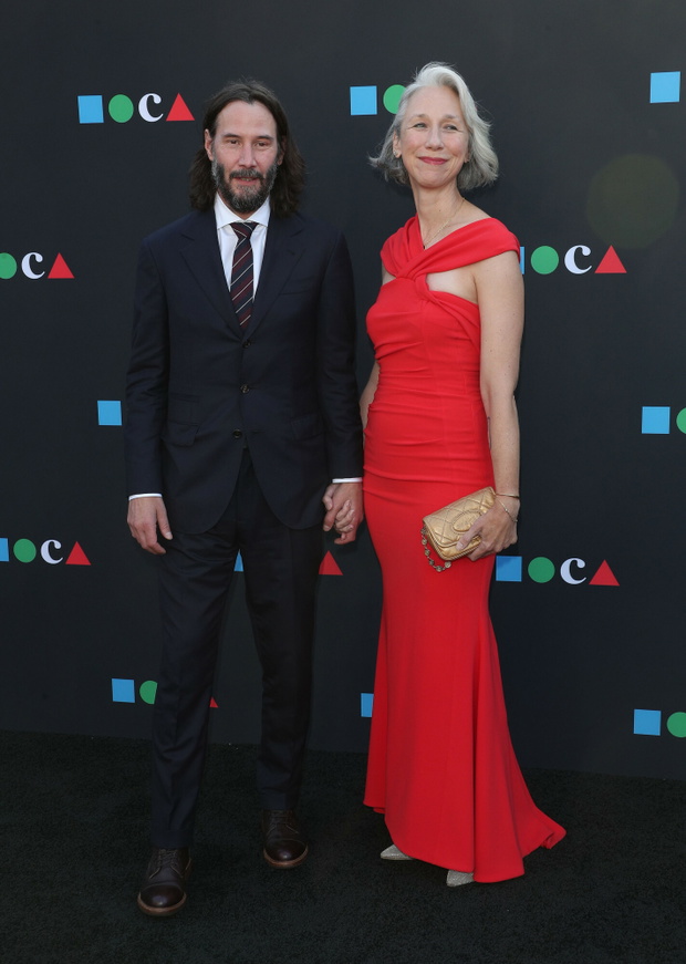 Keanu Reeves i Alexandra Grant na gali w LA