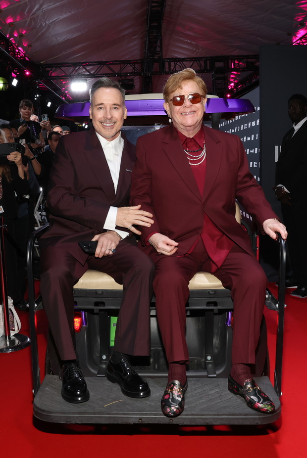 Elton John, mąż David Furnish, festiwal filmowy w Toronto, światowa premiera dokumentu „Elton John: Never Too Late”, 07.09.2024 rok