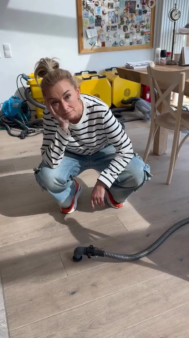 Martyna Wojciechowska w zalanym mieszkaniu, wrzesień 2024