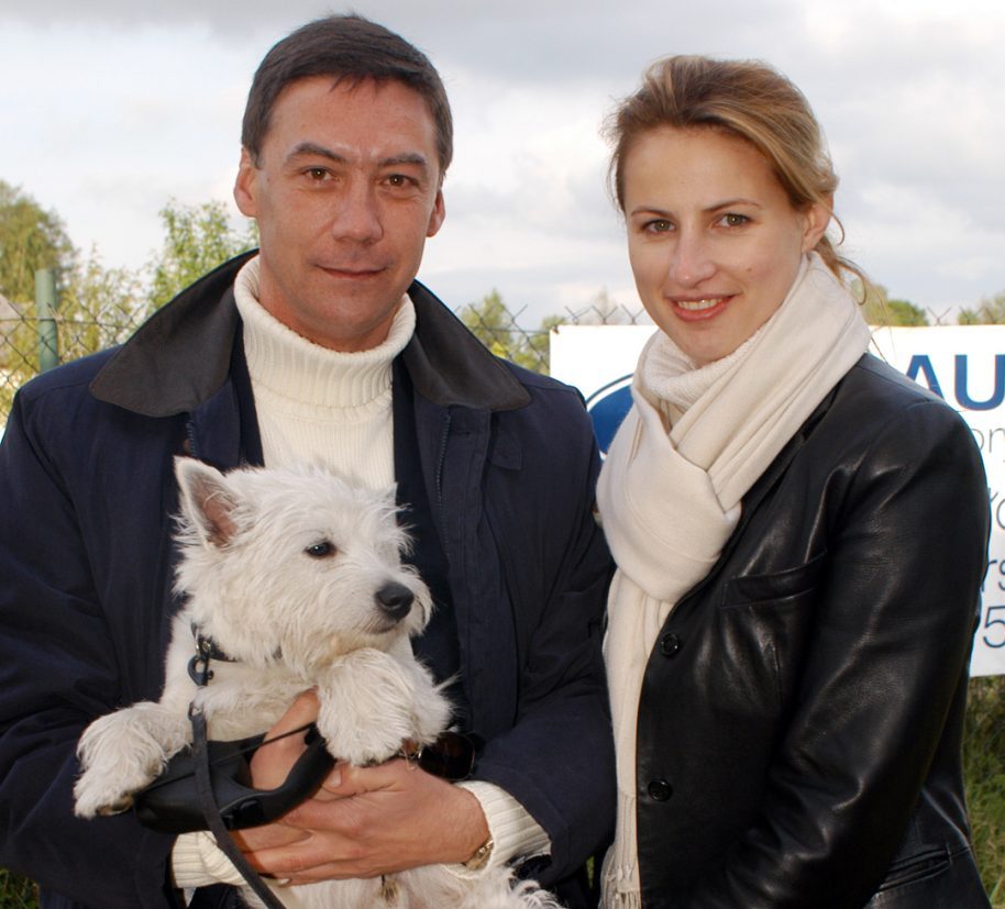 Robert Smoktunowicz, Zofia Smoktunowicz  mecz polo w Bukszy, maj 2004, 6 lipca 2004