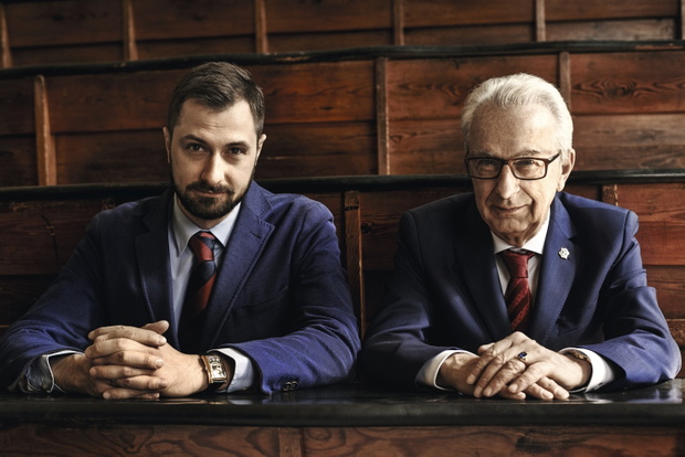 Zbigniew Lew-Starowicz, Michał Lew-Starowicz, sesja dla magazynu VIVA!, listopad 2016 23/2016