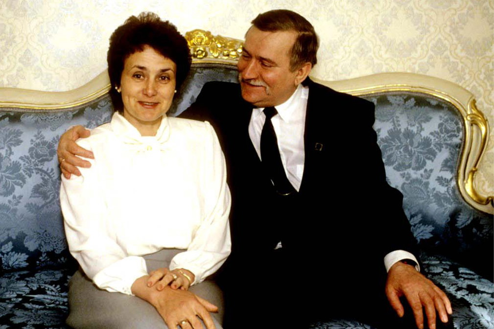 Danuta i Lech Wałęsa