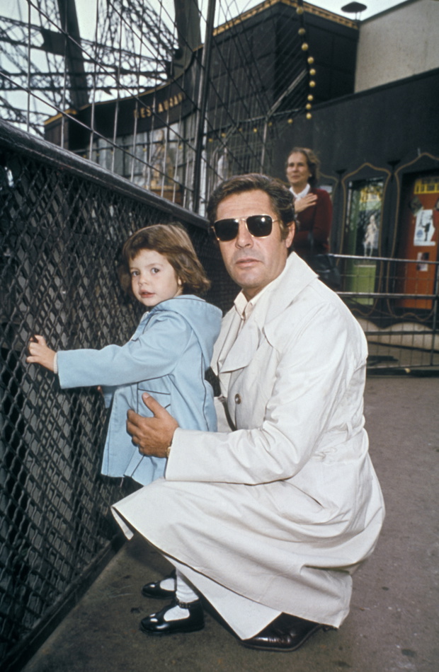 Chiara Mastroianni, Marcello Mastroianni