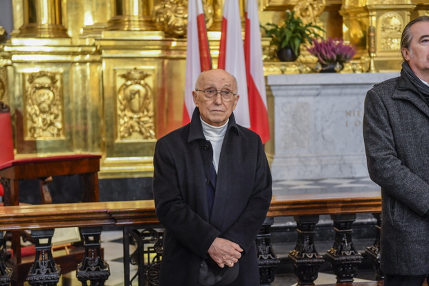 Czesław Majewski, pogrzeb Jerzego Połomskiego, Warszawa, 23.11.2022 rok