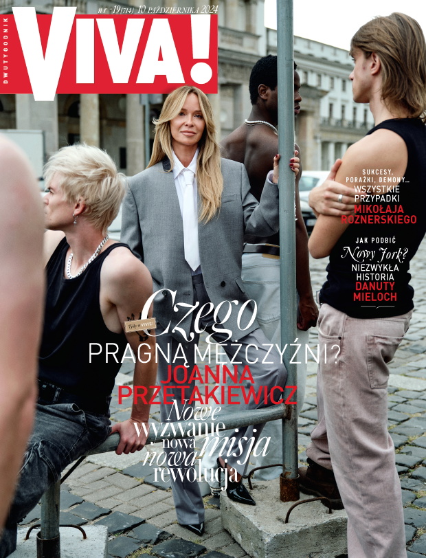 Joanna Przetakiewicz, sesja dla magazynu „VIVA!”, październik 2024, VIVA, 19/2024, okładka