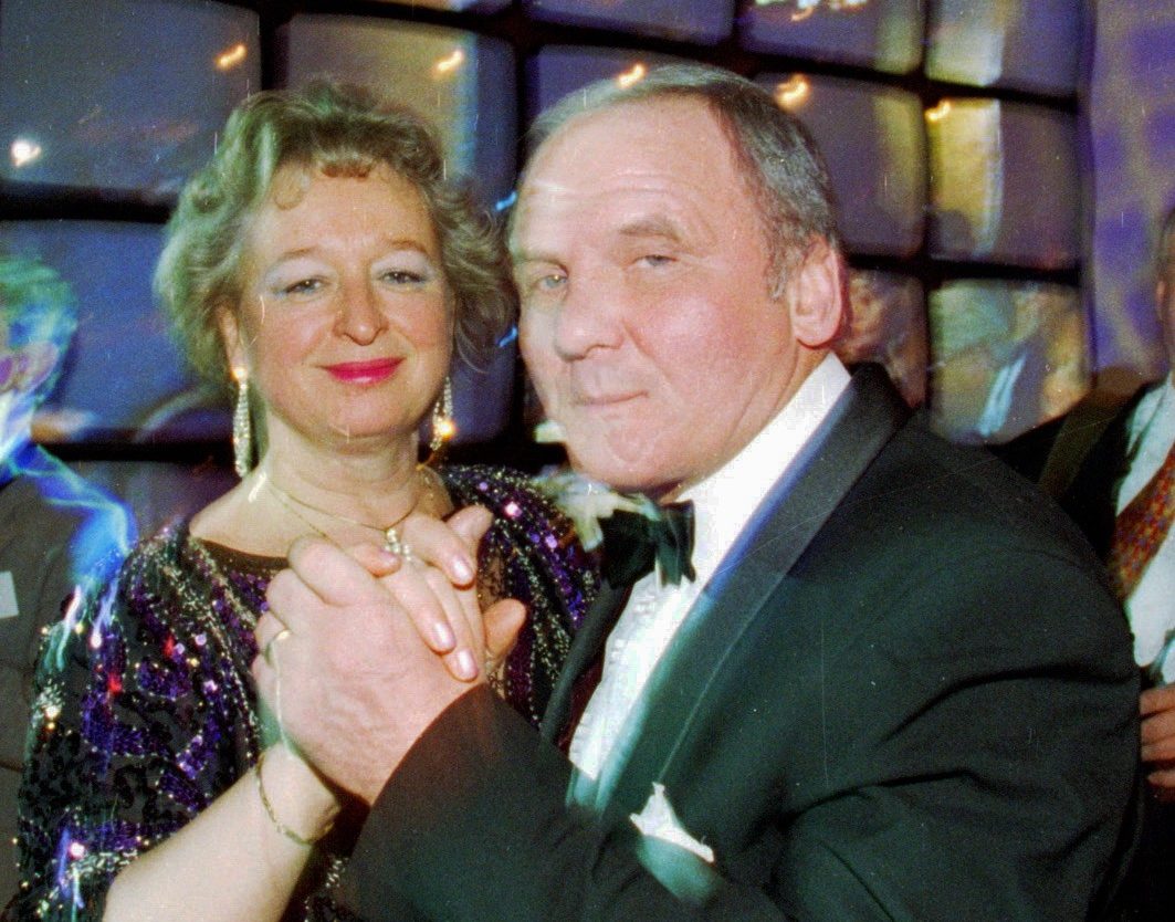 Jerzy Kulej z zona