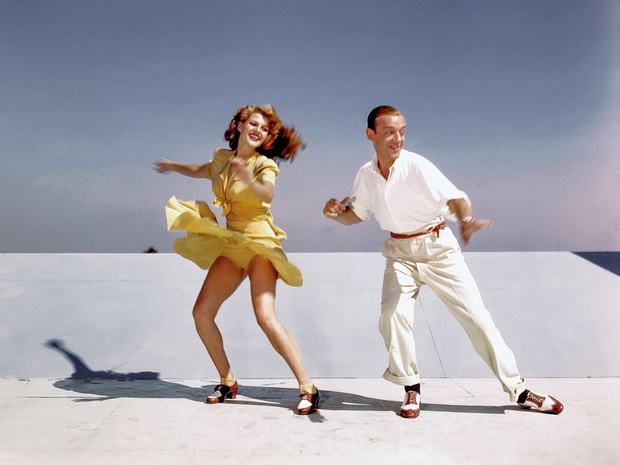 Rita Hayworth And Fred Astaire