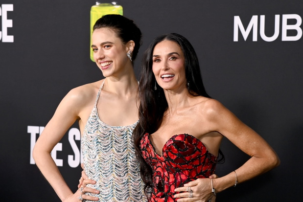 Margaret Qualley, Demi Moore