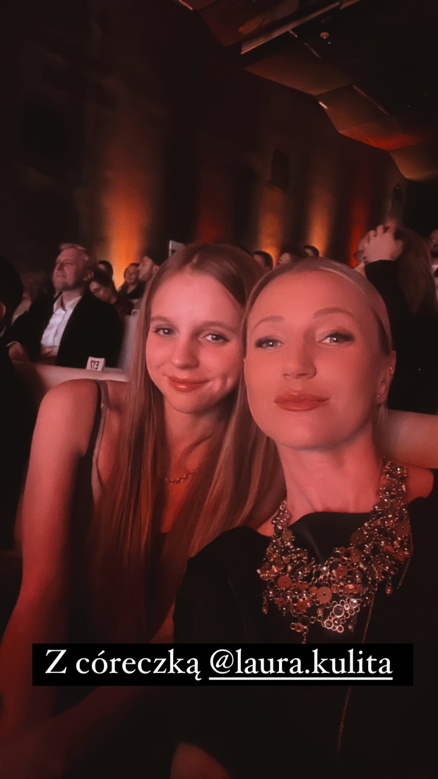 Daria Ładocha z córką Laurą