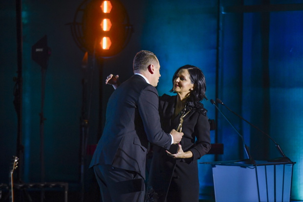 Diana Rudnik, Wojciech Bojanowski, Telekamery „Tele Tygodnia”, Warszawa, 21.10.2024 r.