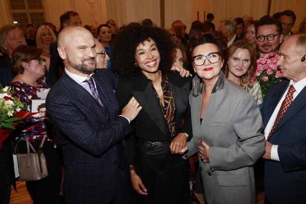 Rafał Brzoska, Omenaa Mensah, Jolanta Kwaśniewska