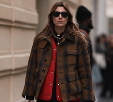 Street Style - Paris Fashion Week - Womenswear Fall/Winter 2024/2025 - Day Three