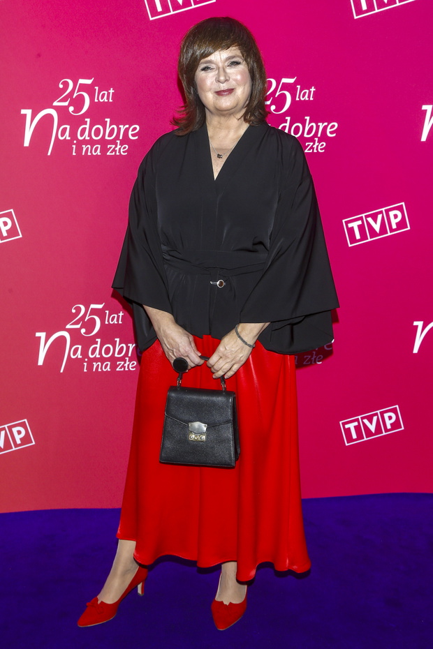 Edyta Jungowska, 25-lecie „Na dobre i na złe”, październik 2024, Fot. Paweł Wrzecion/AKPA