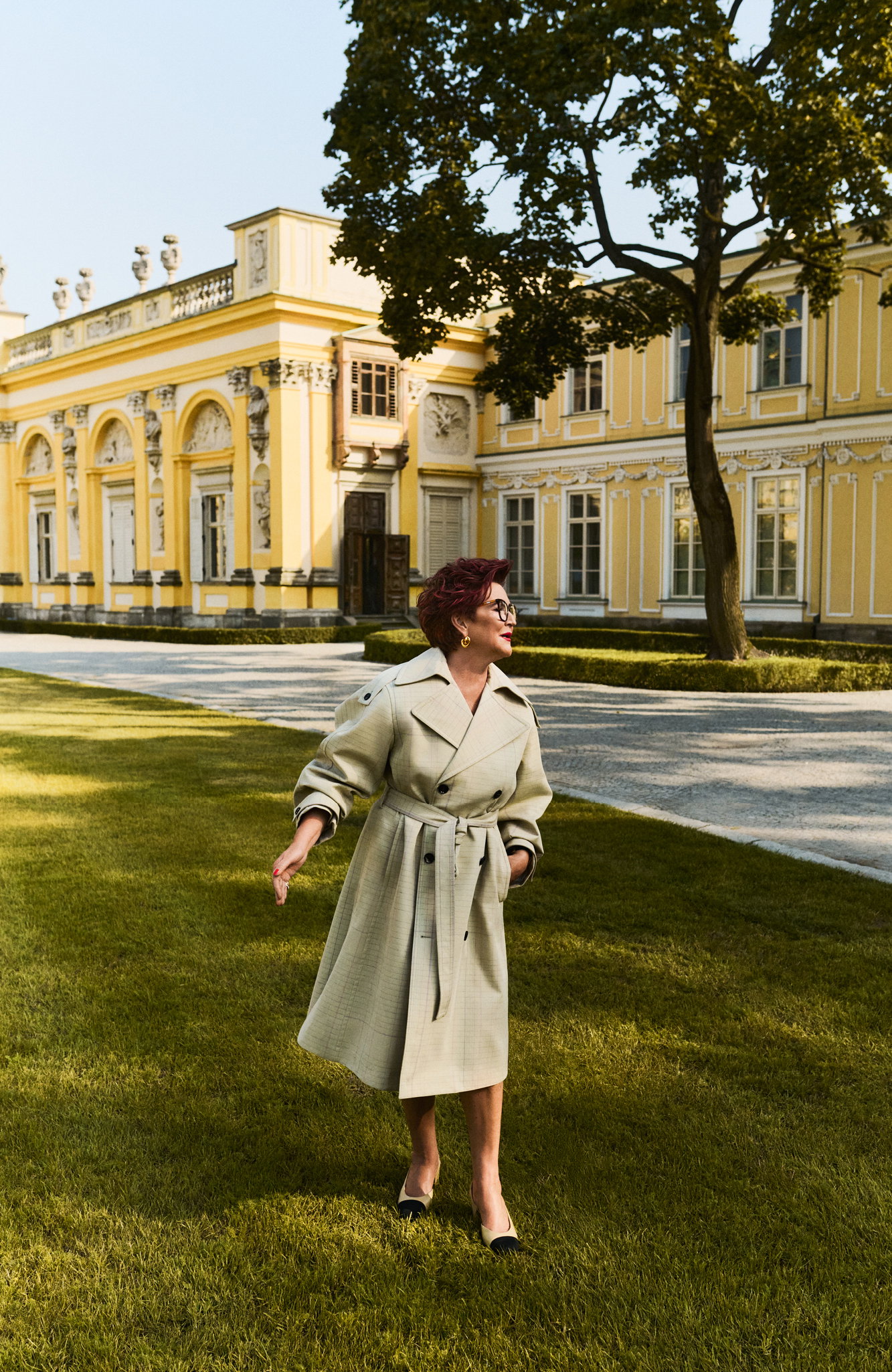Jolanta Kwaśniewska, sesja dla magazynu „VIVA!”, październik 2024, VIVA, 20/2024