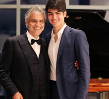 Matteo Bocelli, Andrea Bocelli
