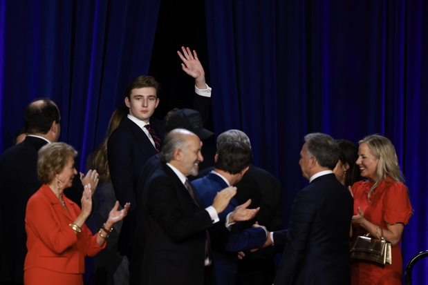 Barron Trump, West Palm Beach, Floryda, 06.11.2024 r.