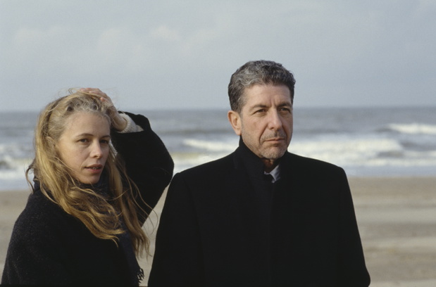 Photographer Dominique Issermann and Singer Leonard Cohen