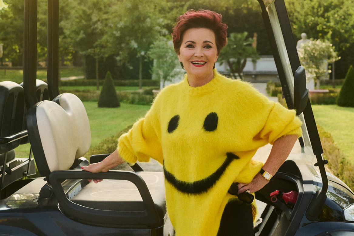 Jolanta Kwaśniewska, sesja dla magazynu „VIVA!”, październik 2024, VIVA, 20/2024