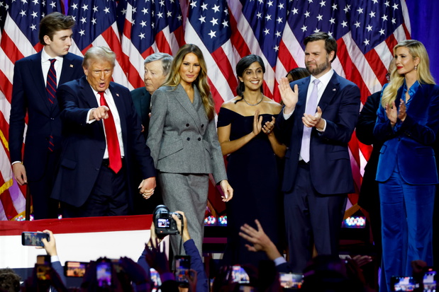 Republican Presidential Nominee Donald Trump Holds Election Night Party