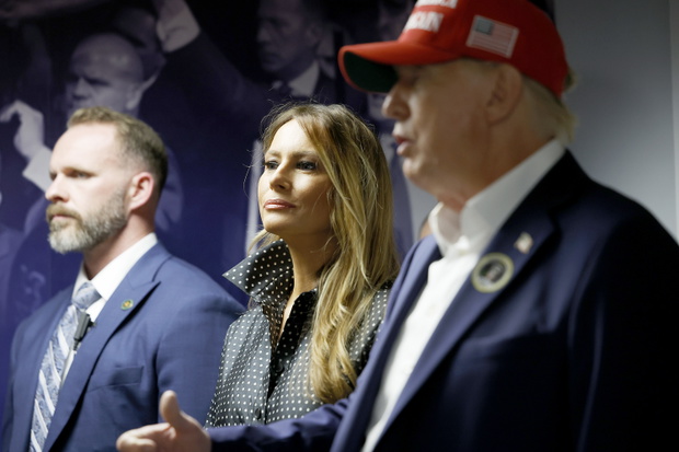 Donald Trump, Melania Trump, Palm Beach, Floryda, 05.11.2024 r.