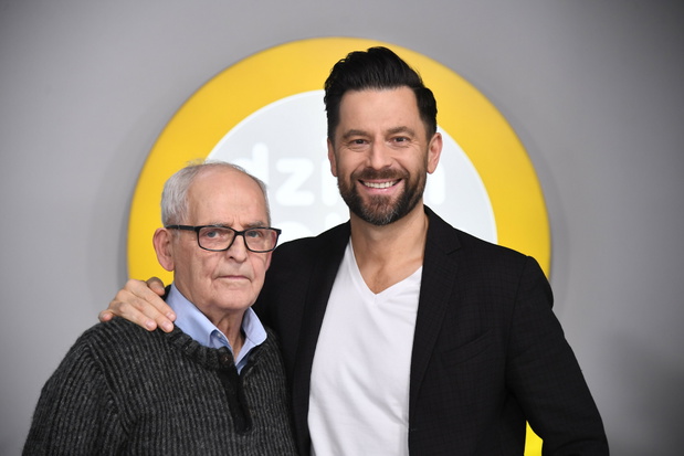 Robert Motyka, Tadeusz Motyka, plan „Dzień Dobry TVN”, Warszawa, 23.11.2021 r.
