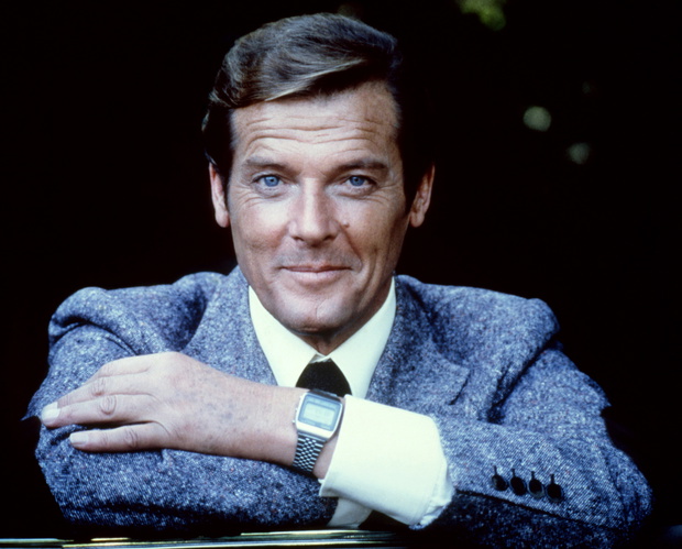 Roger Moore Portrait