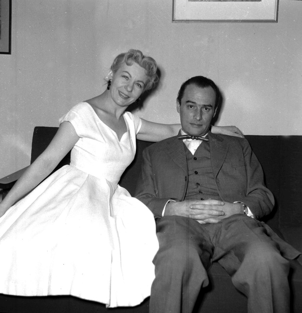 Hanka Bielicka i Jerzy Duszyñski