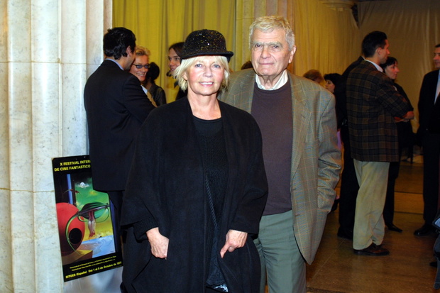 Janusz Morgenstern z zona Krystyna