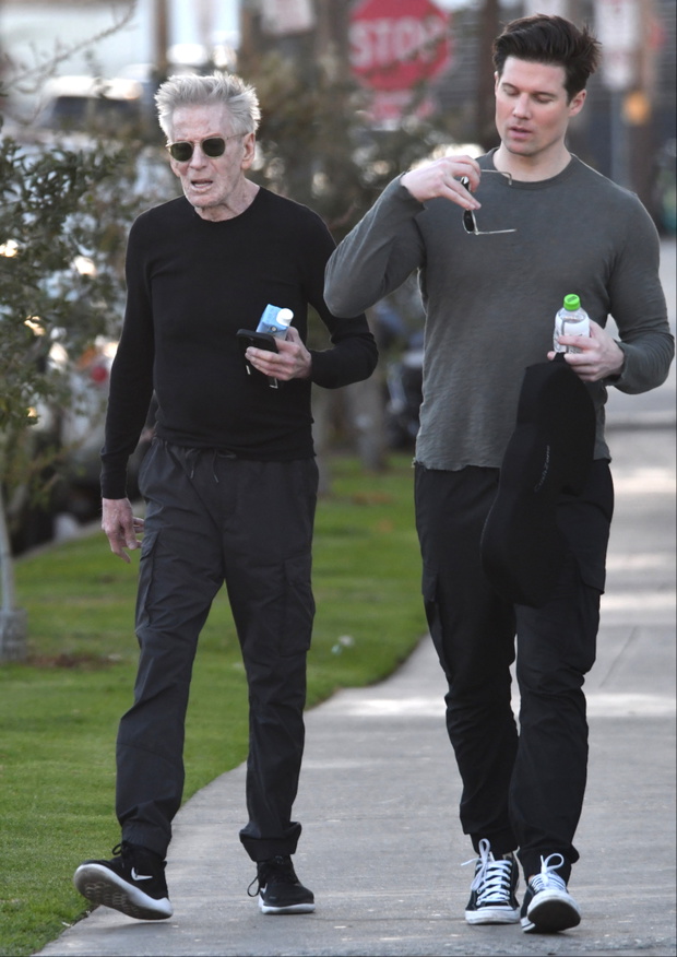 EXCLUSIVE: Calvin Klein And Kevin Baker Spotted Leaving Gold's Gym In Venice, California - 13 Nov 2024