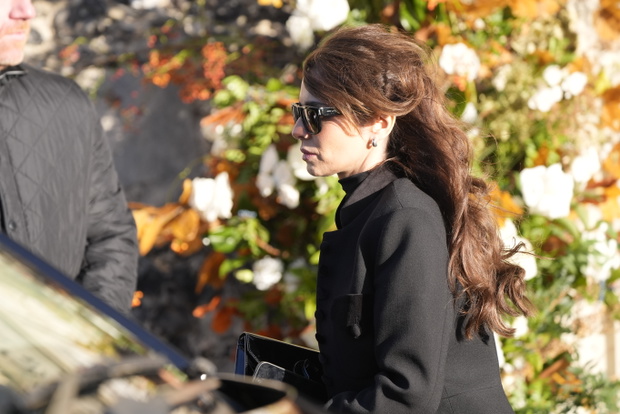 Cheryl Cole. Pogrzeb Liama Payne'a