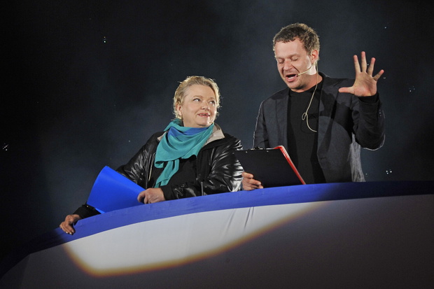 scena z: Anna Seniuk, Grzegorz Ma³ecki SK: , , , , fot. Baranowski/AKPA